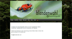Desktop Screenshot of blendenwahl.com