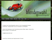 Tablet Screenshot of blendenwahl.com